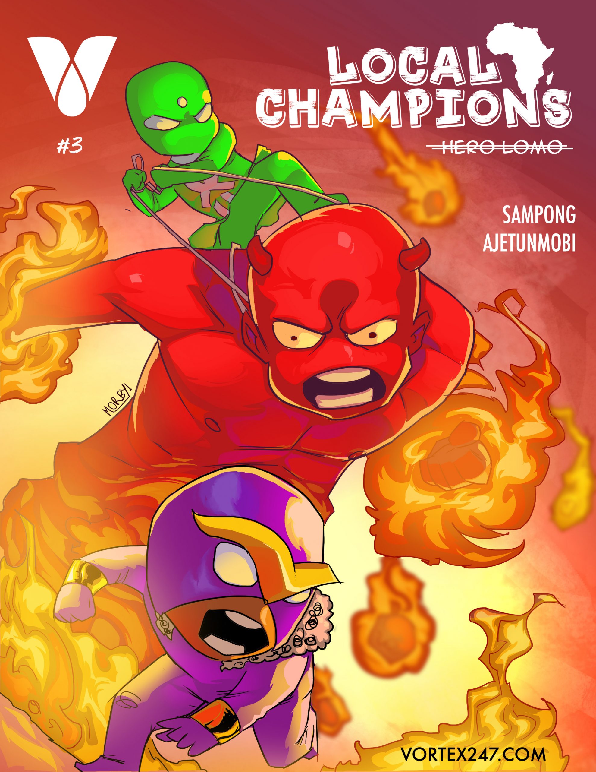 Local Champions Issue 2 published by Vortex Comics
